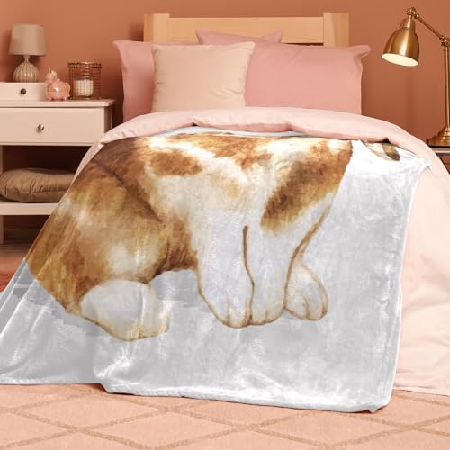 Couverture jeté de canapé lapin : le plaid doux idéal pour vos soirées cocooning - 8