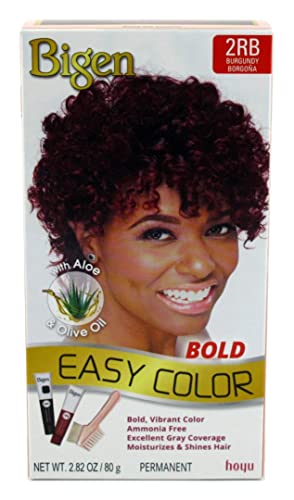 Bigen Easy Color #2rb Burgundy Kit miniatura 1