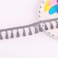 Bordo A Frange In Cotone - 4 Metri, Colore Bianco - Per Cucito, Vestiti E Decorazioni Home Made - Foto 8