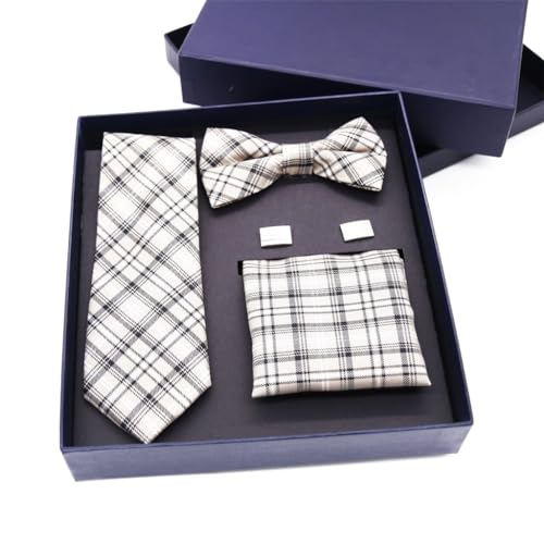 Set corbata para hombre en caja regalo negro