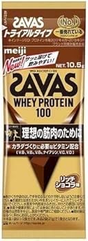 Amazon | SAVAS ザバス ホエイプロテイン 14袋 各2袋(ココア