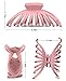 Hair Clips for Women - OPAUL Matte Nonslip Large Hair Claw Clips for Thick and Thin Hair, 4.7 Inch Strong Hold Big Hair Clips Fashion Hair Styling Accessories Christmas Gifts for Women Girls