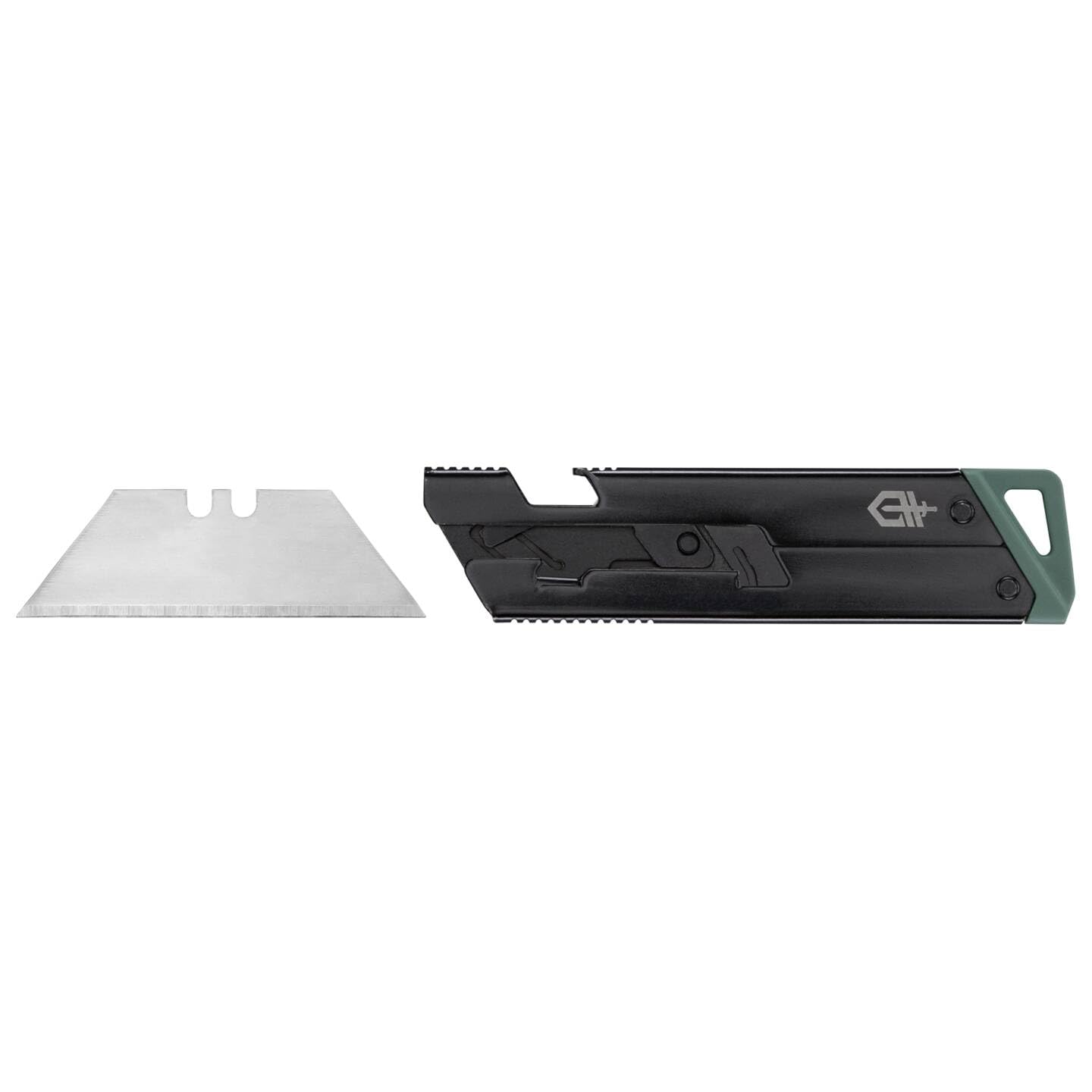 Gerber Coltello con clip da tasca, E.A.B. Slim, lama trapezoidale standard intercambiabile, chiusura a slitta, lunghezza lama: 3,7 cm, acciaio inossidabile (7Cr17MoV), 1075425