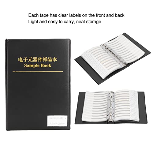 Livro de Caixa de Pacote Smt, 8500 Peças, Resistor Smd, Livro de Amostra, 170 Tipos, Resistores de C
