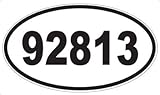 US Decal, Inc. Number 92813 Oval Sticker