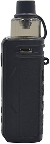 RUILUL Funda protectora de silicona para Voopoo Drag S 60W Kit Skin Wrap Sleeve Antideslizante Shield negro negro Informática,Componentes,Dispositivos externos,Cajas de ordenador de sobremesa