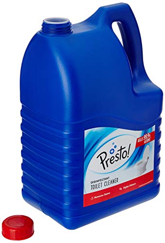 Image of Presto! Disinfectant Toilet Cleaner - 5 L Amazon Brand and Disinfectant Surface Cleaner - 5 L (Citrus)