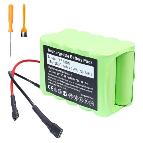 oliadeo for Shark XB780N Replacement Battery - SV780 Battery Pack Replacement - XB780N, SV780, SV760, SV780N, SV780_N, SV780_N_14 Series Cordless Handheld Vacuum Battery 18V