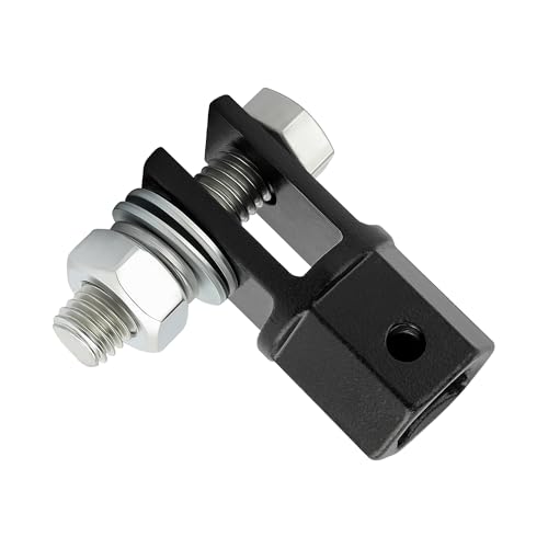 Image of 1 /2 inch Scissor Jack Adapter,Scissor Jack Drill Adapter Fit 1 /2 inch Impact Drill and 13 /16 inch Lug Wrench to Lift Car Scissor Jack Height,Professional Car Accessories Scissor Lift Jacks Part