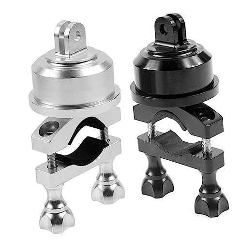 Support de caméra pour guidon UKCOCO lot de 2 fixations noires légères - 3