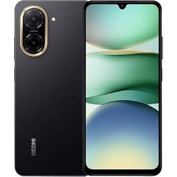 Smartphone Xiao*mi Red*mi A5 128GB 4GB RAM Dual SIM Tela 6.88" - Preto Midnight Black [25028RN03L]