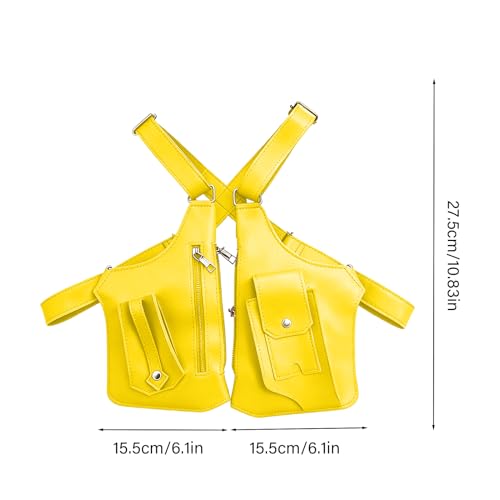 Bolso para axila antirrobo doble para hombre que evita hurtos en viajes y escuela 5