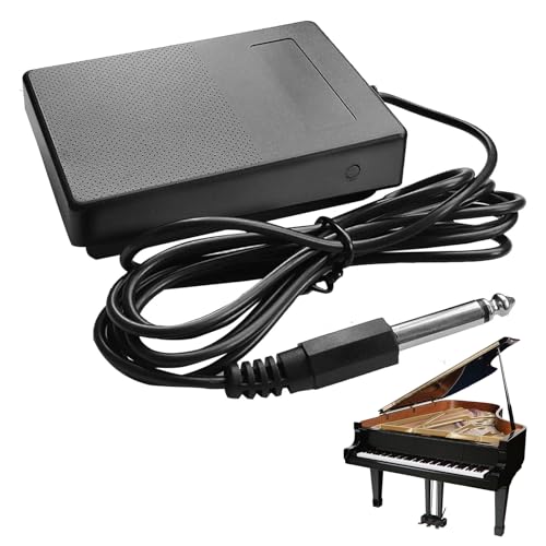 Pedal de Resonancia, Pedal de Expresión, Pedal de Volumen Estéreo, Pedal de Teclado Resistente, Pedal de Sustain Universal, Sustain Pedal de Piano, Pedal de Apoyo para Pianos Digitales