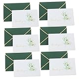 LALAFINA 1satz Dankeskarten Für Geburtstagswünsche Und Kunden Mit Kuverts Dankeschön Karten Für Verschiedene Anlässe Goldprägung