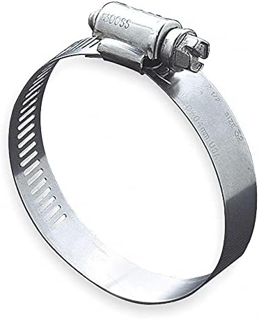 Ideal 301 Stainless Steel Marine Grade Worm Gear Hose Clamp; PK10-670040088