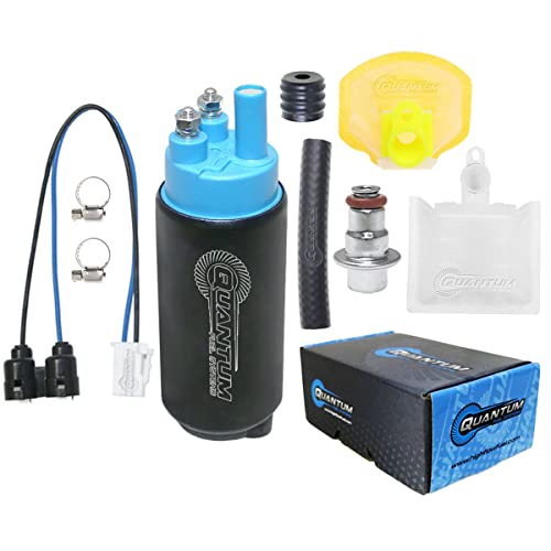 HFP-384-UR Kaw Ninja ZX-6R RR ZX600 636 Vulcan 1500 Drifter Mean Streak Nomad VN1500 1600 1999-2006 Motorrad Kraftstoffpumpe mit Einbausatz und Druckregler