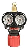 Victor Technologies 0781-5105 ESS3-15-510 Medium Capacity Single Stage Acetylene Regulator, 2-15 psig Delivery Range, CGA 510 Inlet Connection