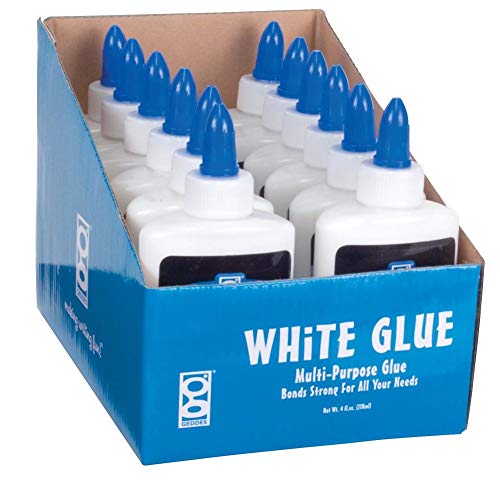 Raymond Geddes Non-Toxic Liquid White Glue (Pack of 12)