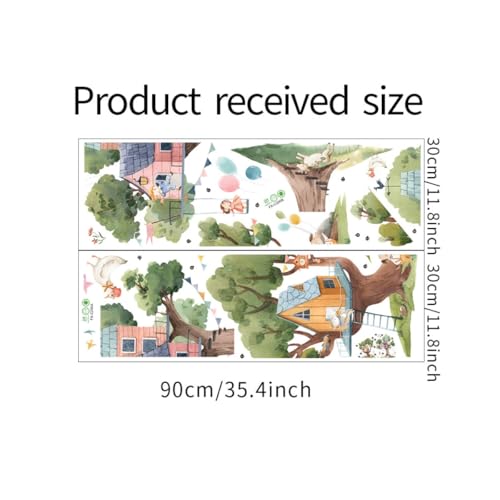 Vinilos Decorativos Animales Cartoon 30x90cm 2 piezas miniatura 2