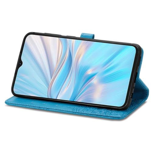 Coque Blackview C70 König Design étui à clapet bleu anti-chute pour préserver l'écran - 4