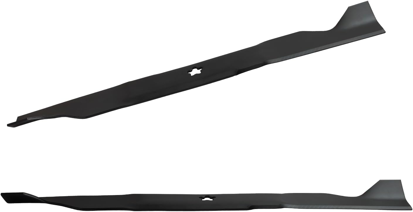 (2 Pack) Replacement Medium Lift Lawn Mower Blades for Craftsman Husqvarna Poulan 33266 403107 405380 532405380 PP21011 AYP 561739 - Fits YT3000 YTH22V46, YTH20K46, 46” Deck Mower