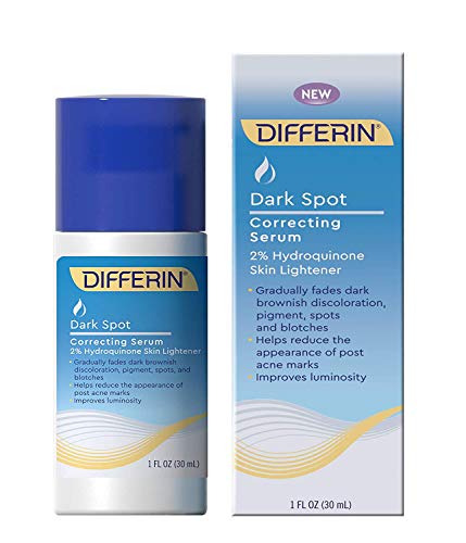 Dark Spot Remover Face Serum by the makers of Differin Gel, Dark Spot Correcting Serum, Gentle Skin Care for Acne Prone Sensitive Skin, 1 oz