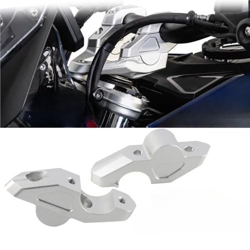Moto riser guidon R1300GS fixations pour corriger la posture de conduite - 2