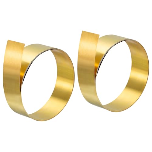 sourcing map 2 Stück Messingplatten 1000x20x0.1mm, Messingblech Streifen Messingfolie Blech, Messing Blechplatten Gold Messingstreifen für Industrie Elektrische Reparaturen Kunsthandwerk sourcing map 2 Stück Messingplatten 1000x20x0.1mm, Messingblech Streifen Messingfolie Blech, Messing Blechplatten Gold Messingstreifen für Industrie Elektrische Reparaturen Kunsthandwerk