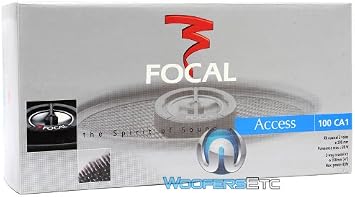 Focal 100CA1 4 Coaxial Speakers