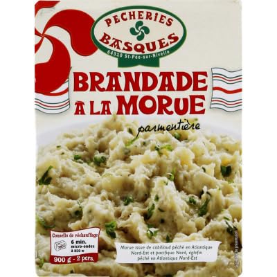 Pecheries Basques Brandade de Morue 900g
