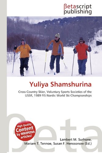 Yuliya Shamshurina: Cross Country Skier, Voluntary Sports Societies of the USSR, 1989 FIS Nordic World Ski Championships