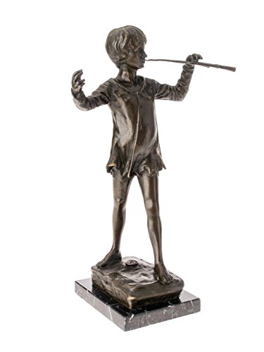 aubaho Escultura Bronce Figura Estatua Peter Pan según George Frampton réplica