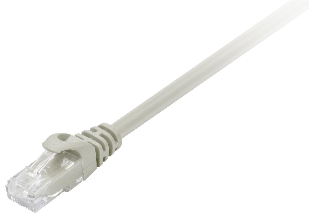 グリーンハウス Greenhouse GH-CBE6EB-1M Category 6e Compatible LAN Cable (Straight Type), High Speed 10 Gigabit Model, Ivory