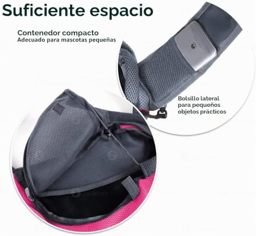 Bolsa de transporte para perros pequeños que evita el cansancio 6