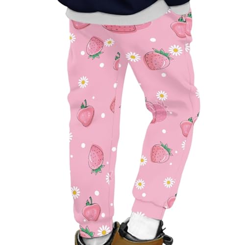 Kids Sweatpants Boys Athletic Pants Sweatpants for Girls Cuff Sweat Pants with Pocket2