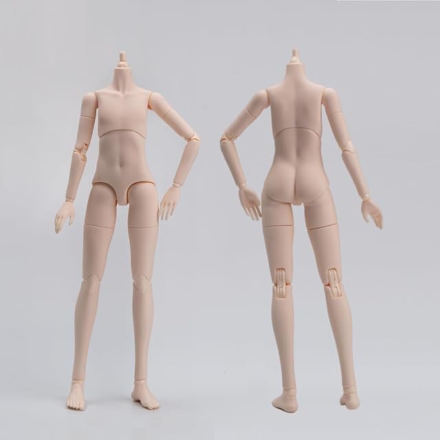 Foto 7 de 7 de Cuerpo de muñeca de PVC de 21cm, Cuerpo articulado móvil (White Skin+Hands)
