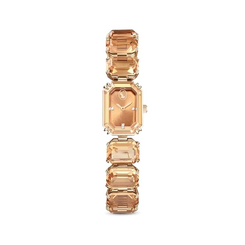 Swarovski Watch Collection Champagner-gold-finish Braun
