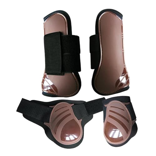 Guêtres pour cheval : lot de 4 taille M pour éviter les blessures