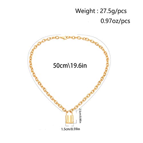 QEPOL Collana con cuore a strati Collana con