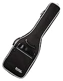 Funda para guitarra eléctrica, dimensiones internas (HxWxD) 102 x 35 x 6 cm, bolsillo en la tapa grande