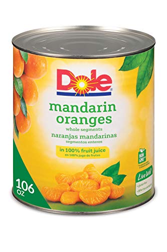 Dole, Mandarin Oranges in 100% Fruit Juice, 106oz
