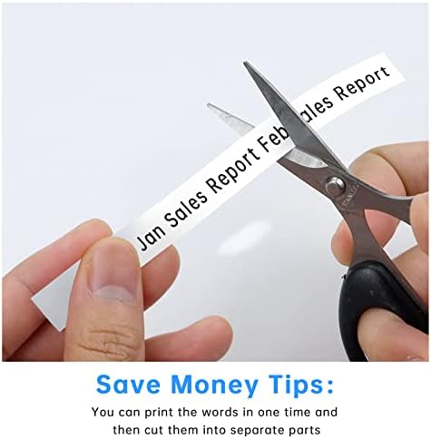 UniPlus 3x Compatible Tze 12mm 0.47 Label Tape Replacement for Brother P touch Tze231 tze-231 Tzc-231 Laminated Label Tape Cassette Work with P-touch H110 H105 PT-1000 D210 Label Maker, Black on White