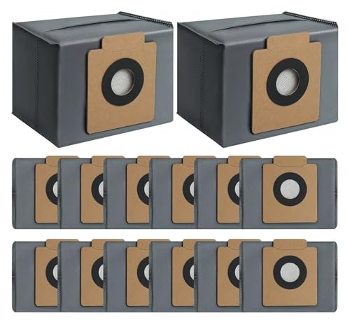 _XgobOACompatible For Eufy X10 Pro Omni{bg|@X8 ProAS~̂ăXe[VtA4wpobO(Dust bag-14pcs)