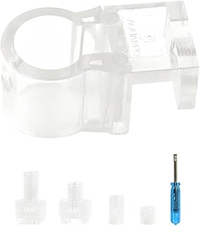 Thereisno Aquarium Water Inlet Outlet Pipe Fixing Clip Fixture Clamp for Fish for Tank Feeding Hose Clamps Water Hose Holder Holder Clamp