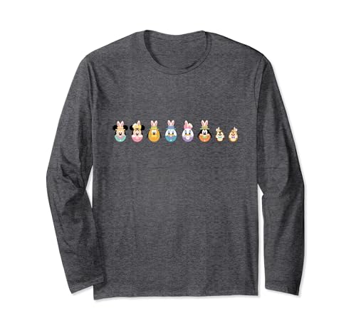 T-shirt manches longues Mickey pour la chasse aux œufs de Pâques