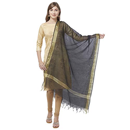 Woman's Cotton Silk Dupatta.