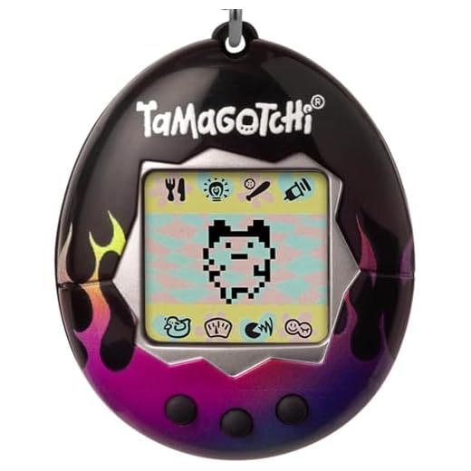 Tamagotchi Llamas originales 42885NBNP, alimenta, cuida, nutre, mascota virtual con cadena para jugar en movimiento