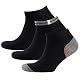 Herrensocken schwarz 3er Pack Sport Sneaker Socken