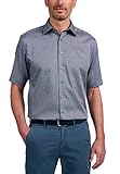  eterna Kurzarm Hemd Comfort Fit Twill Bedruckt