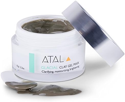 ATAL Face Clay Mask – pH Balanced for Deep Pore Cleansing, Reducing & Minimizing Blackheads - Tightens and Purify Skin, Anti-aging Facial Mask for Moisturising & Acne Treatment - Vegan & Gluten Free